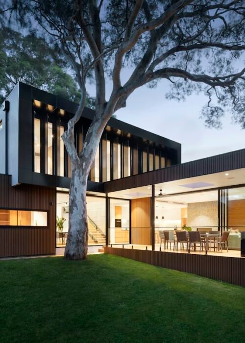 Loan approval documents with house model