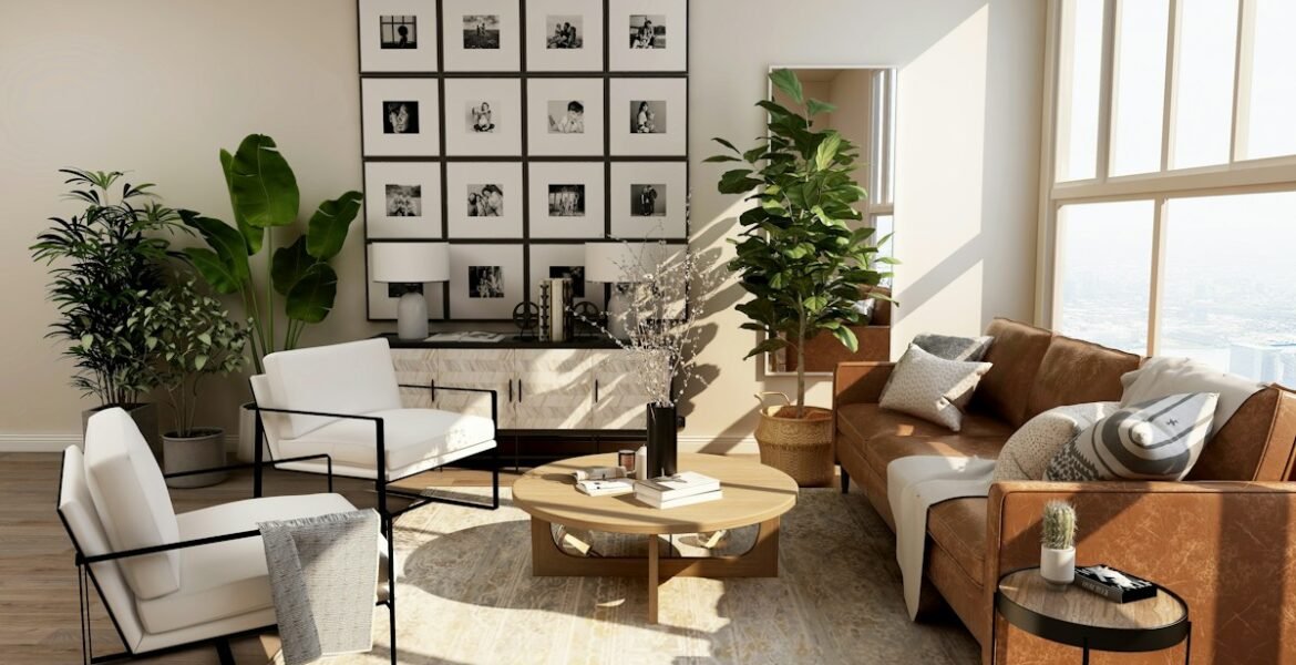 Modern home interior with 2026 design trends