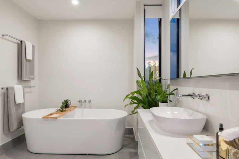 Senior-friendly bathroom modifications with grab bars